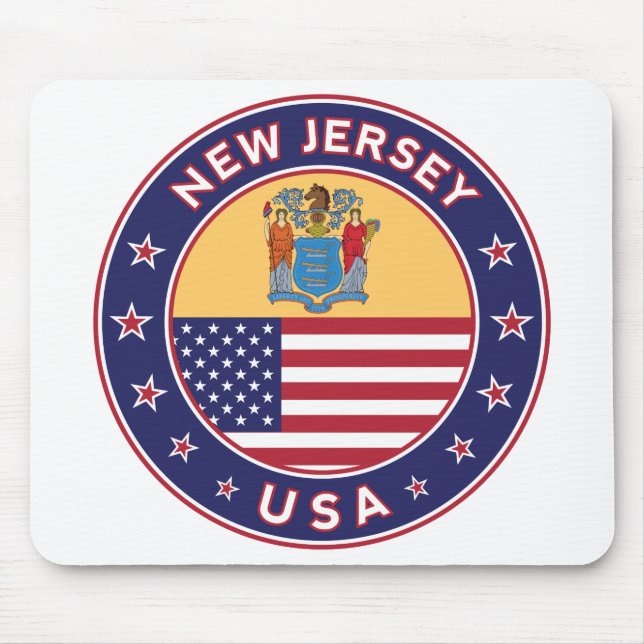 Tapis De Souris New Jersey (Devant)
