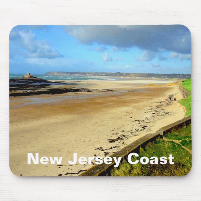 Tapis De Souris New Jersey Coast, NJ Mouse Pad (Devant)