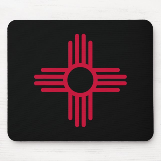 Tapis De Souris New Mexico State Flag Zia Symbol Flag  (Devant)