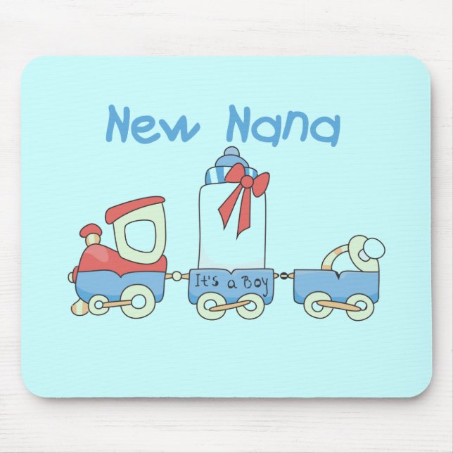 Tapis De Souris New Nana - Train Tshirts et cadeaux (Devant)
