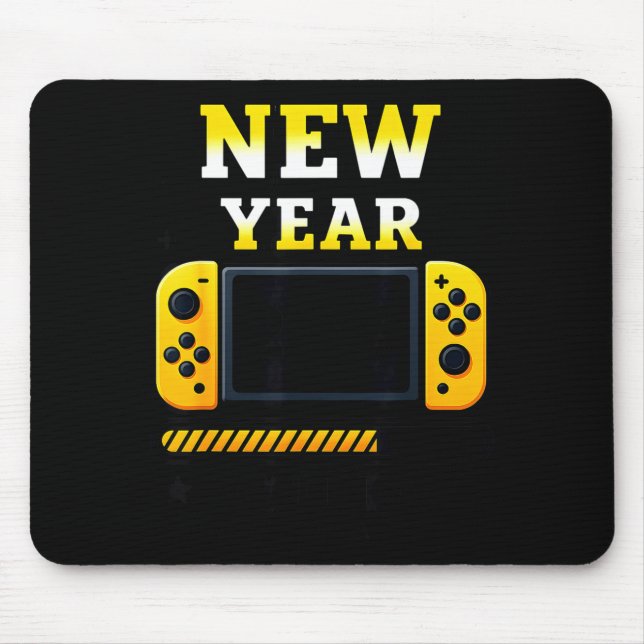 Tapis De Souris New Year 2026 Loading Gaming Controller New Years  (Devant)