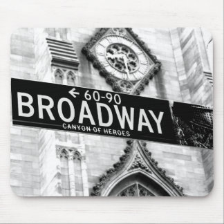 tapis de souris New York broadway