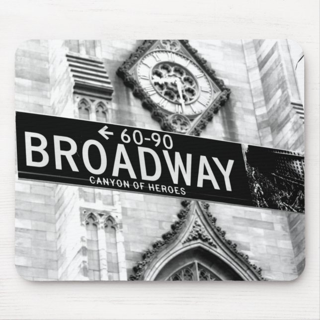 tapis de souris New York broadway (Devant)