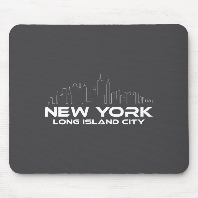 Tapis De Souris New York Long Island City  (Devant)