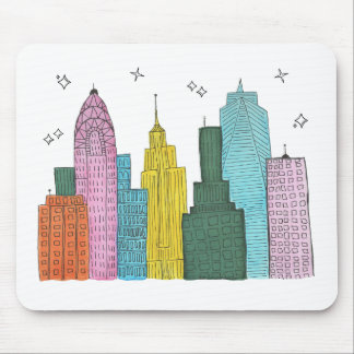 Tapis De Souris New York Skyline Mousepad