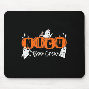 Tapis De Souris Nicu Boo Crew Costume Citrouille fantôme Nicu Nurs