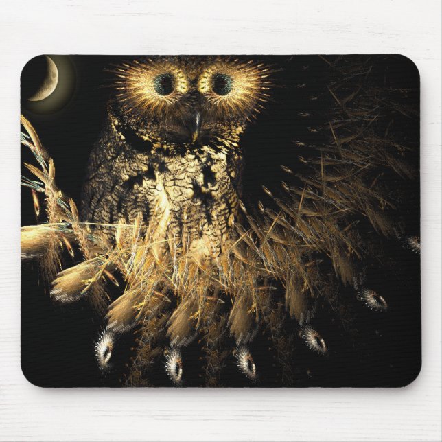 Tapis De Souris Nid de hiboux de Hootie (Devant)
