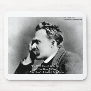 Tapis De Souris Nietzsche "A Why" Citation De Sagesse Cadeaux Et C