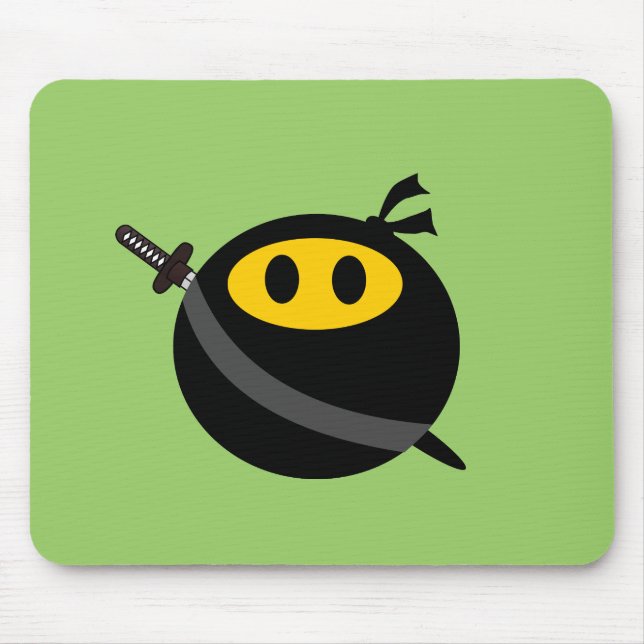 Tapis De Souris Ninja font face (Devant)