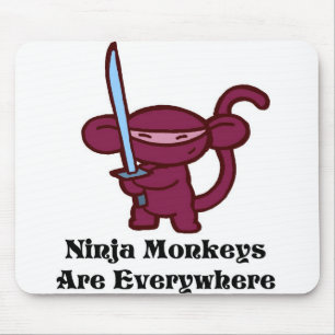 Tapis De Souris ninja-monkeysareeverywherer