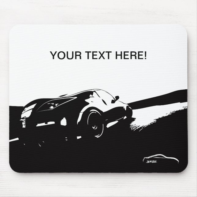Tapis De Souris Nissan personnalisé 350Z (Devant)