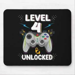 Tapis De Souris Niveau 4 Débloqué Jeu Vidéo 4ème Anniversaire Game