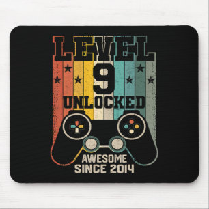 Tapis De Souris Niveau 9 Déverrouillé Awesome 2014 Jeu vidéo garço