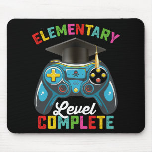 Tapis De Souris Niveau élémentaire Complet Graduation Jeu Gamer