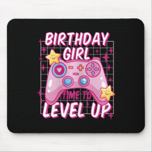 Tapis De Souris Niveau Fille Déverrouillé Jeu Vidéo Anniversaire C