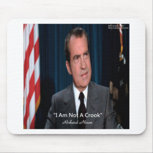 Tapis De Souris Nixon et non pas un Crook Citation