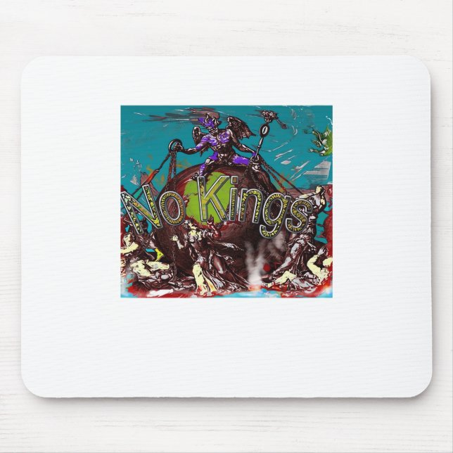 Tapis De Souris No Kings Classic Modern Minimal Style (Devant)
