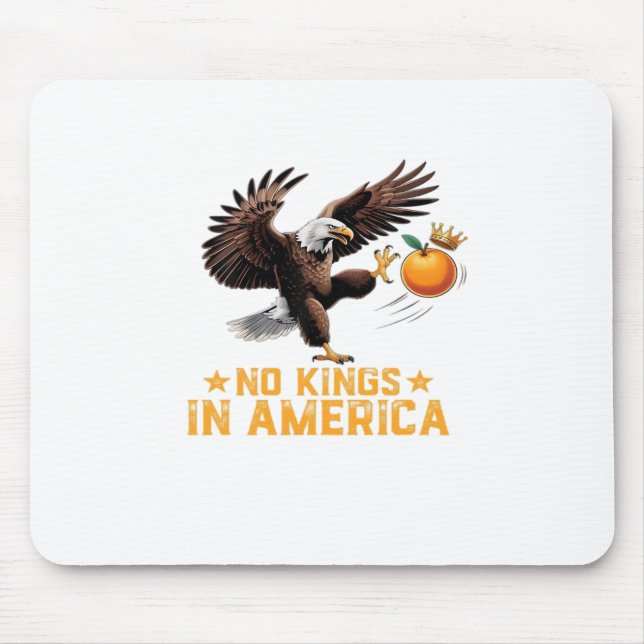 Tapis De Souris No Kings In America We The People Political Retro  (Devant)