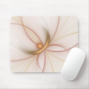 Tapis De Souris Nobly Copper And Gold Abstract Modern Fractal Art