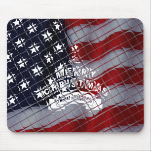 Tapis De Souris Noël aux USA : Fête de la Liberté