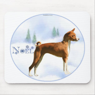Tapis De Souris Noel Basenji Mousepad