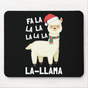 Tapis De Souris Noël Fa La Llama Essentiel