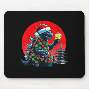 Tapis De Souris Noël Monstre Japonais Santa Étoile Xmas Femmes K