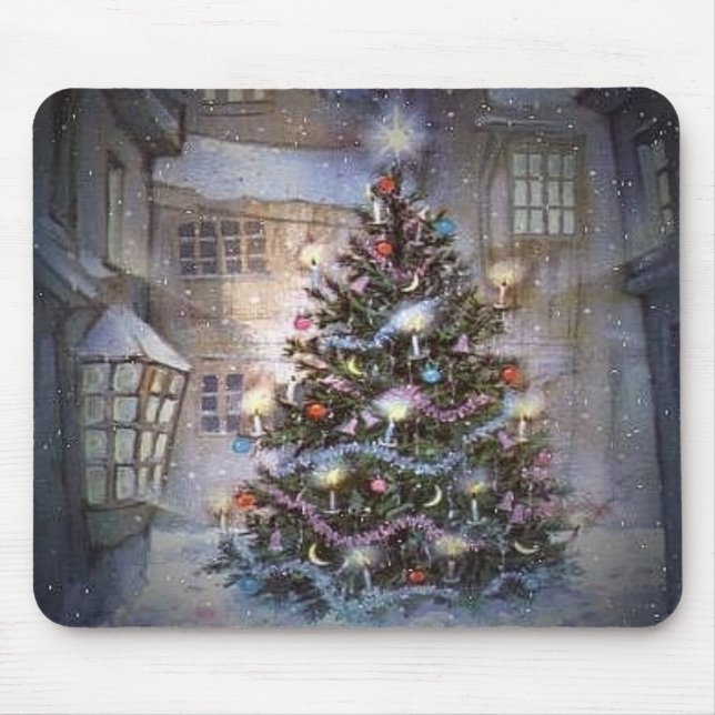 Tapis De Souris Noël MousePad (Devant)
