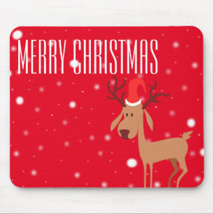 Tapis De Souris Noël Mousepad de renne