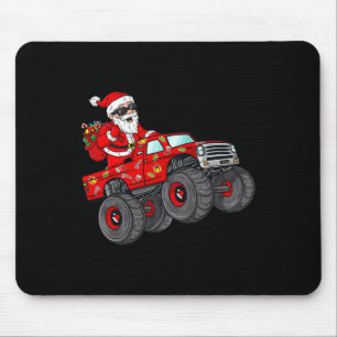 Tapis De Souris Noël Père Noël équitation Monster Camion Garçons K