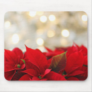 Tapis De Souris Noël Poinsettia