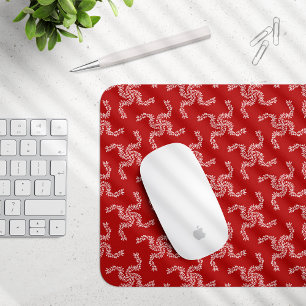 Tapis De Souris Noël Rouge, Décor de Noël, Noël, Noël