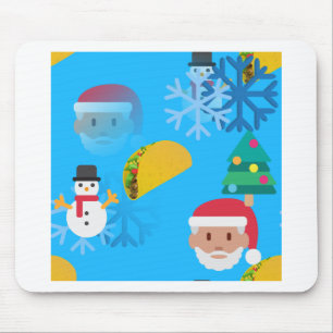 Tapis De Souris noël taco emoji