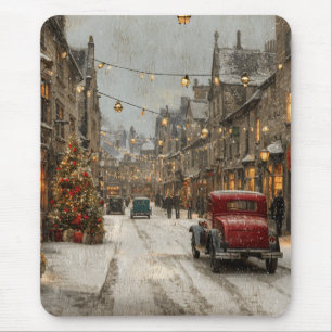 Tapis De Souris Noël vintage