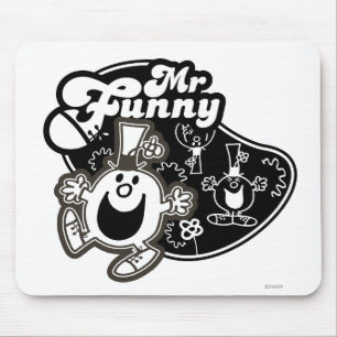 Tapis De Souris Noir & Blanc M. Funny