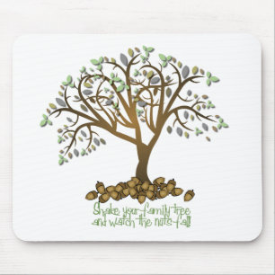 Tapis De Souris Noix d'arbre familial