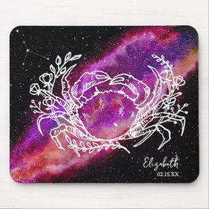 Tapis De Souris Nom de constellation du Cancer de la galaxie Signe