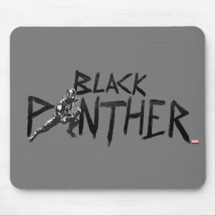 Tapis De Souris Nom de l'art du personnage de Black Panther