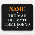 Nom Personnalisé L'Homme Le Mythe La Légende