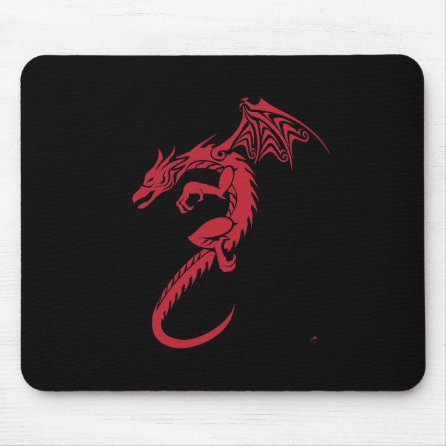 Tapis De Souris Norbert le dragon rouge (Devant)