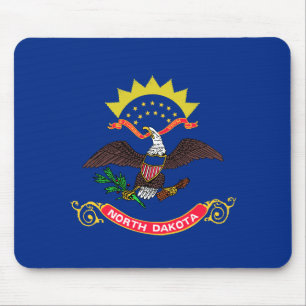 Tapis De Souris North Dakota Flag