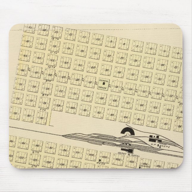 Tapis De Souris North Platte, Nebraska (Devant)