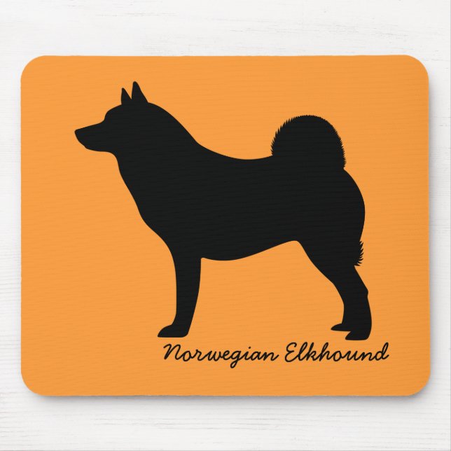 Tapis De Souris Norvégien Elkhound (Devant)