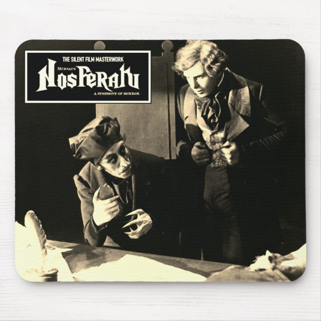 Tapis De Souris NOSFERATU : Cinéma d'horreur Moussepad (Devant)