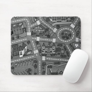 Tapis De Souris nostalgie des années 90, tapis de piste Voiture No