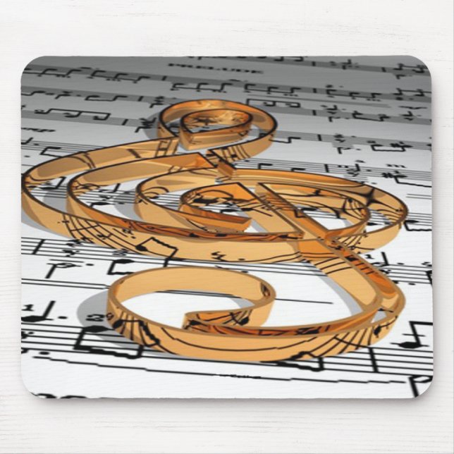 Tapis De Souris note musicale (Devant)