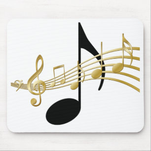 Tapis De Souris Notes de musique
