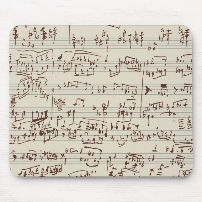 Tapis De Souris Notes de musique (Devant)