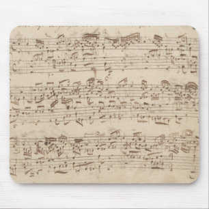 Tapis De Souris Notes de musique ancienne - Feuille de musique Bac
