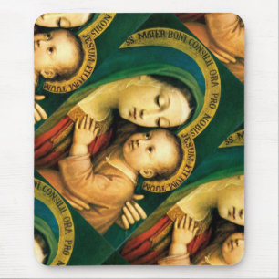 Tapis De Souris notre dame de bon conseil priez pour nous !